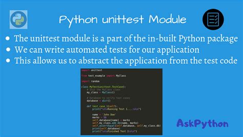 tear down method unit test python|How to use setUp and tearDown in python unittest for this class.